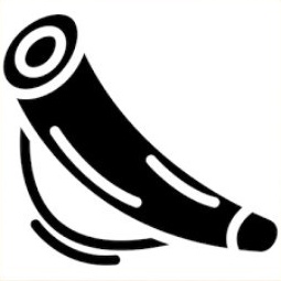Ceremonial horn symbol